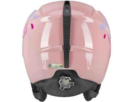 Kask narciarski dziecięcy UVEX Viti Pink puzzle rozmiar 51-55cm - 6