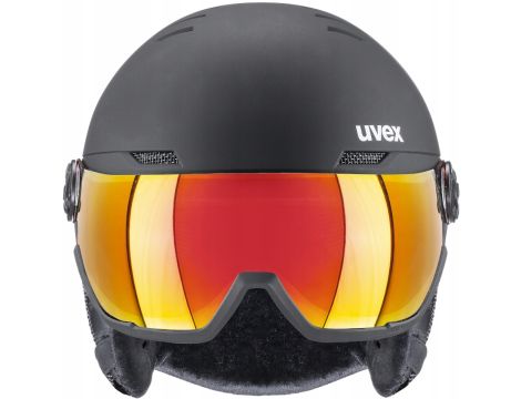 KASK narciarski Uvex Wanted Visor Black Mat r. 54 - 58 cm CZARNY - 3