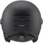 KASK narciarski Uvex Wanted Visor Black Mat r. 54 - 58 cm CZARNY - 7
