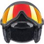 KASK narciarski Uvex Wanted Visor Black Mat r. 54 - 58 cm CZARNY - 5