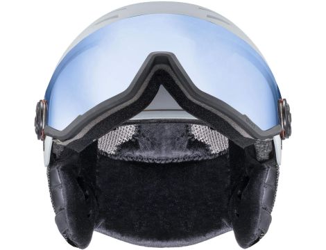uvex wanted visor Kask narciarski unisex-dorosły rhino mat 58-62 cm - 5