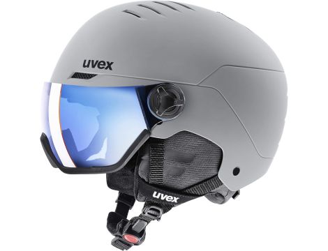 uvex wanted visor Kask narciarski unisex-dorosły rhino mat 58-62 cm - 2