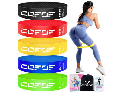 COFOF GUMY DO ĆWICZEŃ 5 SZTUK