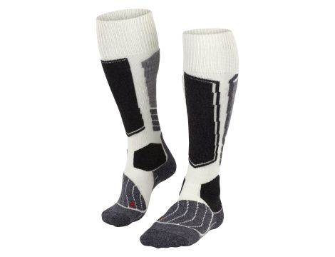 FALKE Skarpety narciarskie Kobiety SK1 37-38 Biały (Off-White 2040)