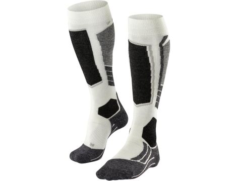 FALKE Skarpety narciarskie Kobiety SK2 Intermediate 41-42 Biały 2040 - 2