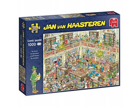 Jumbo 19092 Jan Van Haasteren-The Library 1000 elementów układanki - 5