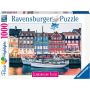 Puzzle 2D 1000el skandynawskie miasto Ravensburger - 4