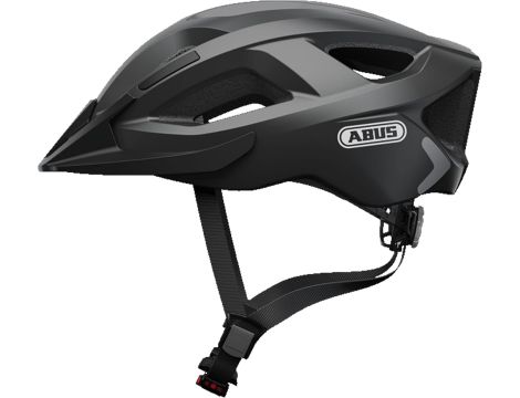 ABUS Aduro 2.0 Kask Rowerowy dla Dorosłych Czarny Rozmiar 52-58 cm