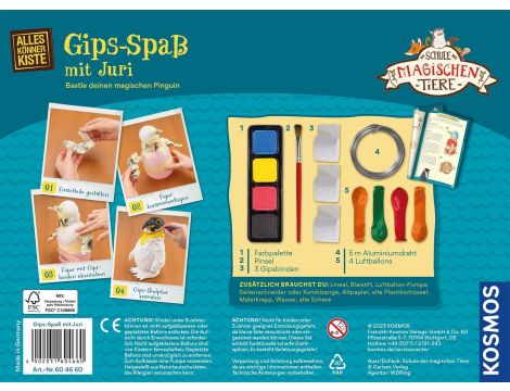 Die Schule der magischen Tiere - Gips-Spaß mit Juri: Bastel-Set - 3