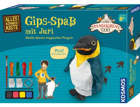 Die Schule der magischen Tiere - Gips-Spaß mit Juri: Bastel-Set