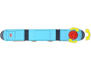 Tramwaj Przegubowy 40 cm Siemens Miejski Dickie - image 2