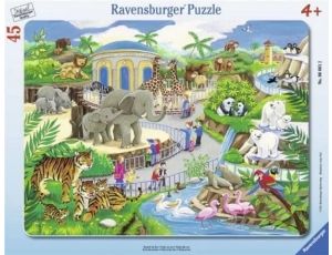 Ravensburger 06661 Puzzle dla dzieci „Wizyta w zoo” 45ELEMENTÓW Ż12 - image 2