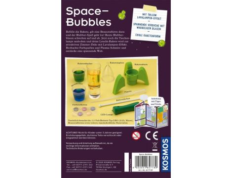 ZESTAW EKSPERYMENTALNY SPACE-BUBBLES KOSMOS 8+ - 5