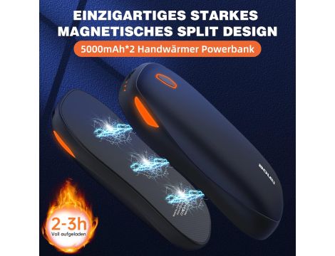 Ogrzewacz do dłoni z możliwością ponownego ładowania - 3