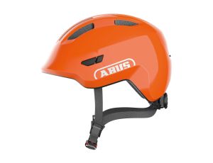 ABUS Unisex kask rowerowy pomarańczowy (Shiny Orange) S (45-50 cm)