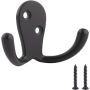 Wieszak na szlafrok 4 szt Amazon Basics AB4900-FB-5 czarny - 3