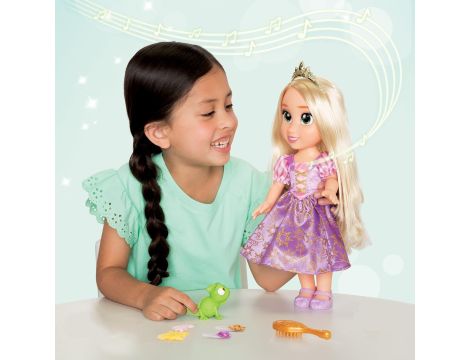 LALKA DISNEY PRINCESS ŚPIEWAJĄCA ROSZPUNKA 35 CM - 6