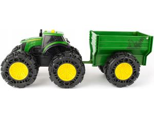 TOMY JOHN DEERE TRAKTOR MONSTER Z PRZYCZEPĄ 3+ - image 2