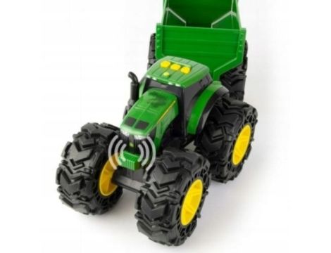 TOMY JOHN DEERE TRAKTOR MONSTER Z PRZYCZEPĄ 3+ - 4