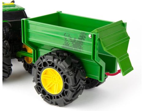 TOMY JOHN DEERE TRAKTOR MONSTER Z PRZYCZEPĄ 3+ - 5
