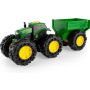 TOMY JOHN DEERE TRAKTOR MONSTER Z PRZYCZEPĄ 3+ - 4