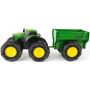 TOMY JOHN DEERE TRAKTOR MONSTER Z PRZYCZEPĄ 3+ - 3