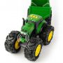 TOMY JOHN DEERE TRAKTOR MONSTER Z PRZYCZEPĄ 3+ - 5