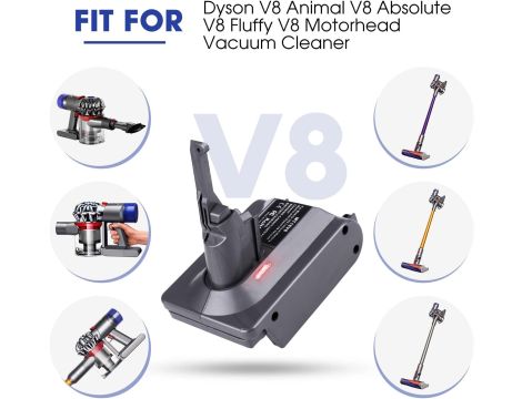 adapter akumulatorowy do Makita 18 V akumulator litowy do odkurzacza ręczne - 5