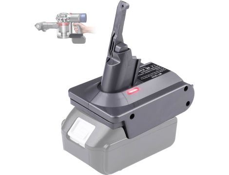 adapter akumulatorowy do Makita 18 V akumulator litowy do odkurzacza ręczne