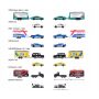 Majorette RACE TRAILER 212053111 Ford F-150 Raptor + Mustang GT przyczepa - 9