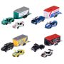Majorette RACE TRAILER 212053111 Ford F-150 Raptor + Mustang GT przyczepa - 2