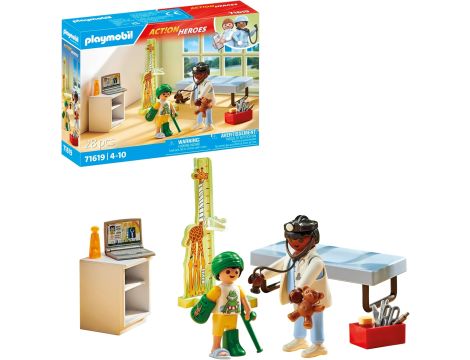 PEDIATRA Z PLUSZOWYM MISIEM (71619) PLAYMOBIL - 2