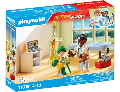 PEDIATRA Z PLUSZOWYM MISIEM (71619) PLAYMOBIL - 3