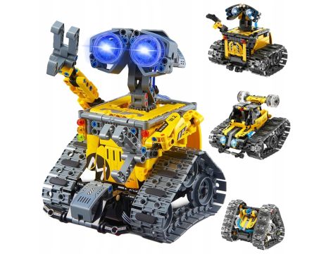 PROGRAMOWALNY ROBOT DUŻY ZESTAW KONSTRUKCYJNY APP I PILOT KONTROLA 4W1 - 7