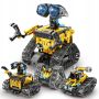 PROGRAMOWALNY ROBOT DUŻY ZESTAW KONSTRUKCYJNY APP I PILOT KONTROLA 4W1 - 4