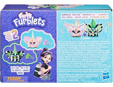 Furby Furblets Wild & Wonderful 2-pak elektronicznych pluszowych zabawek - 5