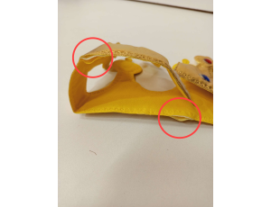 AOOWU Średniowieczna peleryna z kapturem kostium - image 2