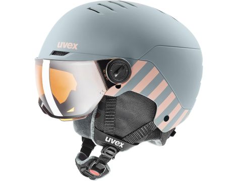 Kask Uvex 54 - 58 cm 54-58 cm szary - 3