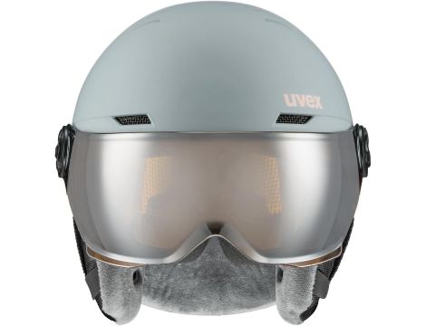 Kask Uvex 54 - 58 cm 54-58 cm szary - 4