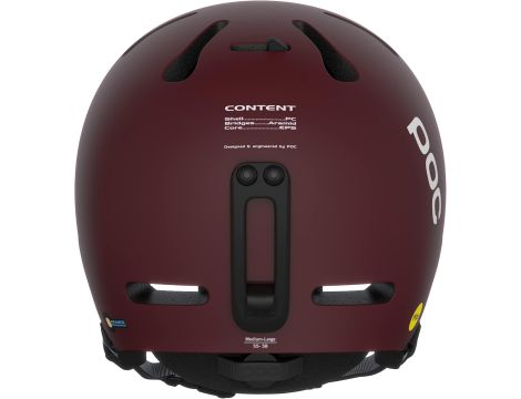 POC Unisex-Adult Fornix MIPS kask narciarski Garnet Red Matt XS-S (51-54 cm) - 2