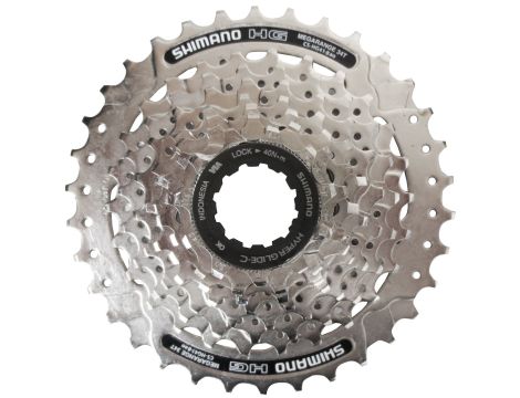 SHIMANO CS-HG41 -8 // kaseta 8-rzędowa (11-32 zęby) Srebrny