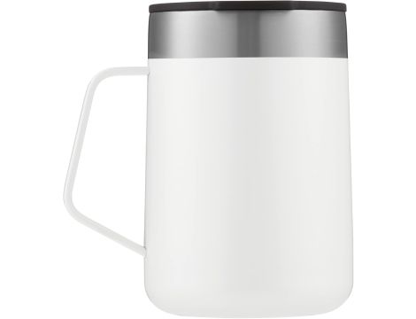 Kubek termiczny STREETERVILLE biały z uchem 420 ml - 2