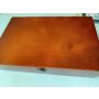 KUFEREK DREWNIANY NA 60 MONET MONETY 63x63MM - 4