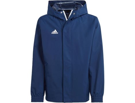 KURTKA DLA DZIECI ADIDAS ENTRADA 22 ALL-WEATHER GRANATOWA IK4012 r 152cm - 2