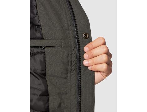 Kurtka parka męska, Khaki, rozmiar L Schott Nyc - 5