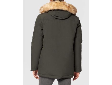 Kurtka parka męska, Khaki, rozmiar L Schott Nyc - 3