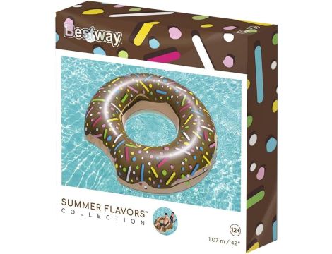 Kółko Do Pływania BESTWAY Donut brązowy - 4