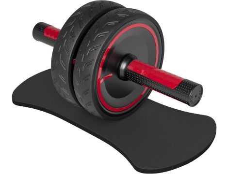 Kółko roller DO ćwiczeń mięśni brzucha Trenażer brzucha z nakolannikami - 2