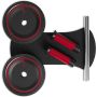 Kółko roller DO ćwiczeń mięśni brzucha Trenażer brzucha z nakolannikami - 4