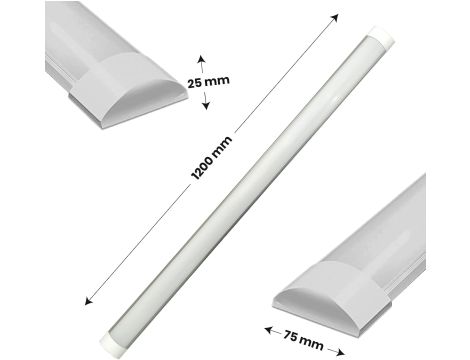 Lampa natynkowa LED Batten Light 40W 120cm - 4